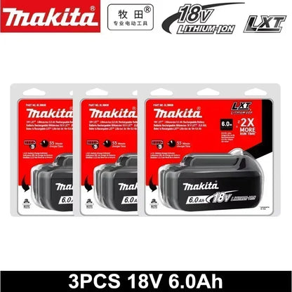 Makita 18V 6.0Ah batteri med laddare för Makita 18V elverktyg