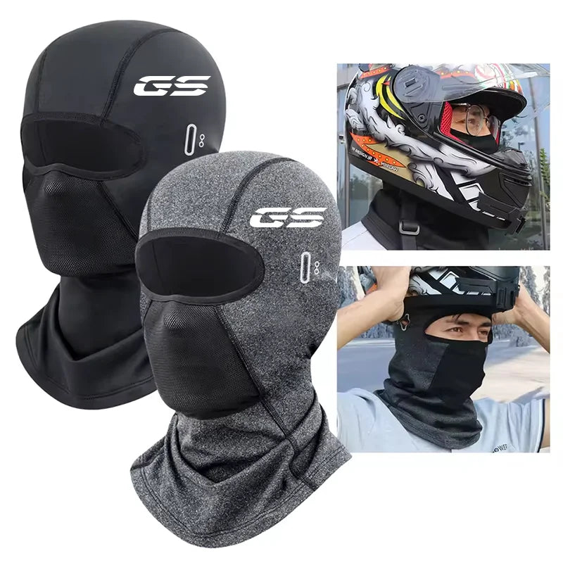 For BMW R1200GS R1250GS R 1200GS R1250 GS R 1250 LC ADV Cycling Cap Summer Cooling Motorcycle Balaclava Hats Sun UV Protection
