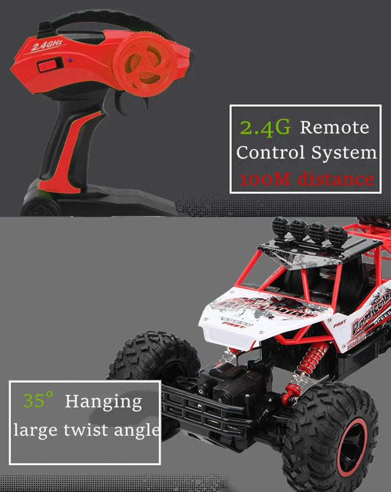 1:12 4WD RC Bil 2.4G Radiostyrd Terrängbil