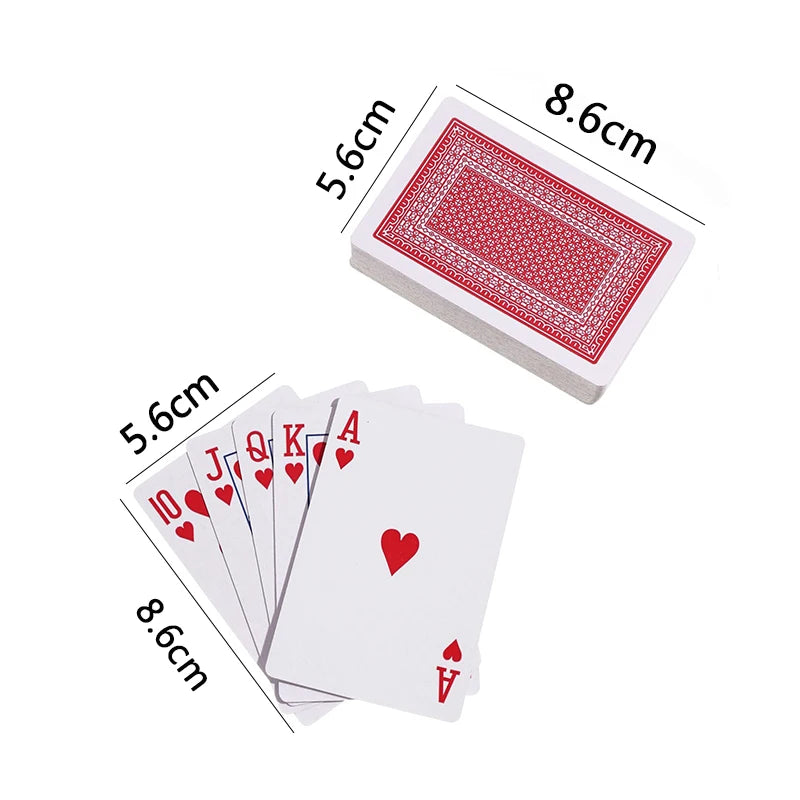 Spelkort 54 st/set 56x86 mm