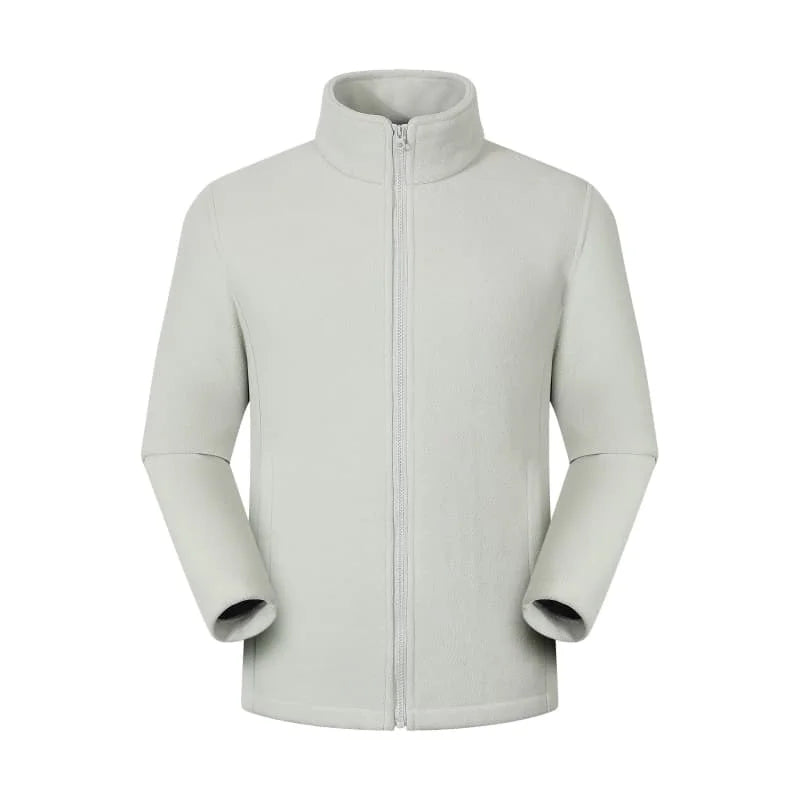 Custom Men Women's Fleece Thermal Hiking Jacket Outdoor Sports Climbing Trekking Camping Windbreaker Warm Coat For Men ﻿