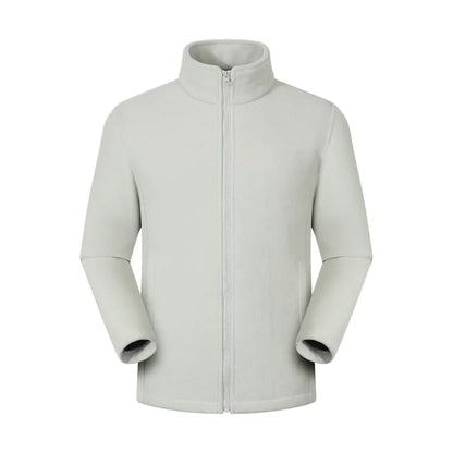 Custom Men Women's Fleece Thermal Hiking Jacket Outdoor Sports Climbing Trekking Camping Windbreaker Warm Coat For Men ﻿