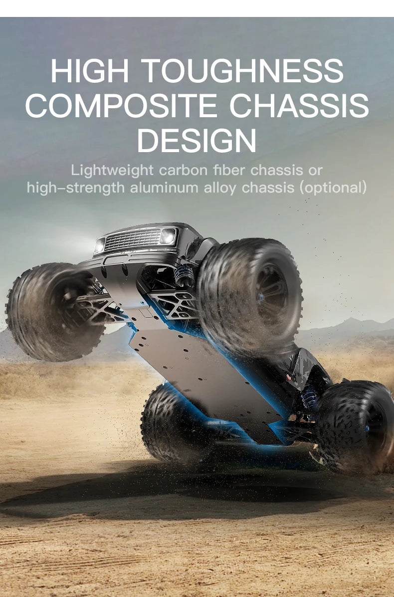 KF16 1:12 High Speed Drift Racing 70KM/H Brushless Motor 4WD 3S 3200mah RC Off Road Car Monster Trucks Toys for For Kids Gifts