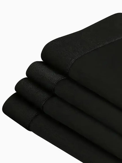 Herrboxershorts 6-pack – Mjuka, Andningsbara, Elastiska, S–XXL, Svart