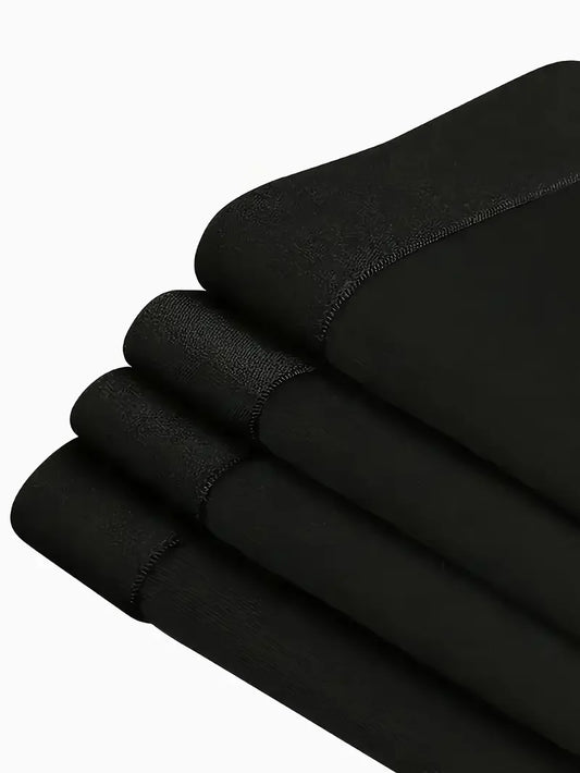 Herrboxershorts 6-pack – Mjuka, Andningsbara, Elastiska, S–XXL, Svart