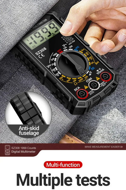 ANENG SZ308 digital multimeter med VD802-spänningspenna