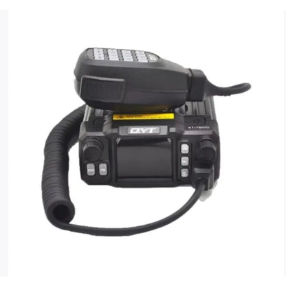 QYT KT-7900D 25W Quad Band Standby 136-174/220-260/350-390/400-480MHz Mini Car Mobile Radio 200CH FM Long Distance Ham Radio