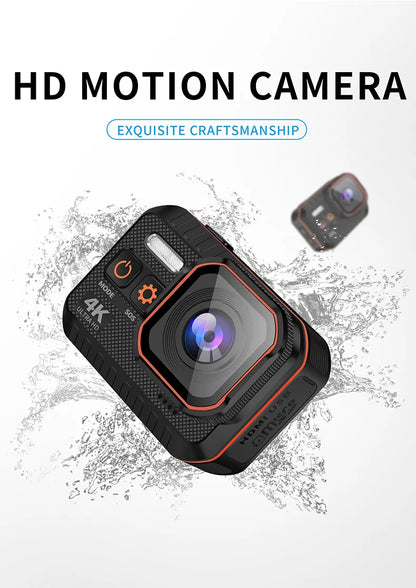 SC002 Action Camera 4K With Remote Control Screen Waterproof Sport Camera drive recorder Sports Camera Helmet Action Cam
