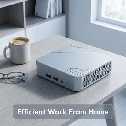 2026 NEW Portable Mini Computer Intel Core N150 with 1TB/2TB SSD, RAM, Versatile Ports for Gaming, Office Study.