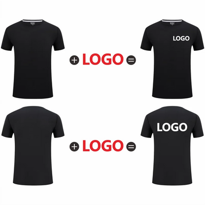 Herr Sport T-Shirt 2026 – Anpassningsbar Logotryck Brodyr Elastisk Quick Dry 9 Färger Asian S–4XL