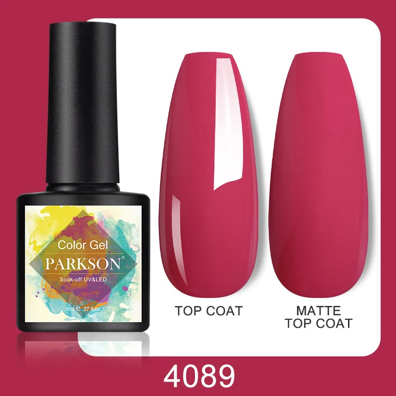Parkson No Wipe Top Base Coat Nail Gel polish Design Enhancer Varnish Semi Permanent Soak Off UV LED Nail Art Tool