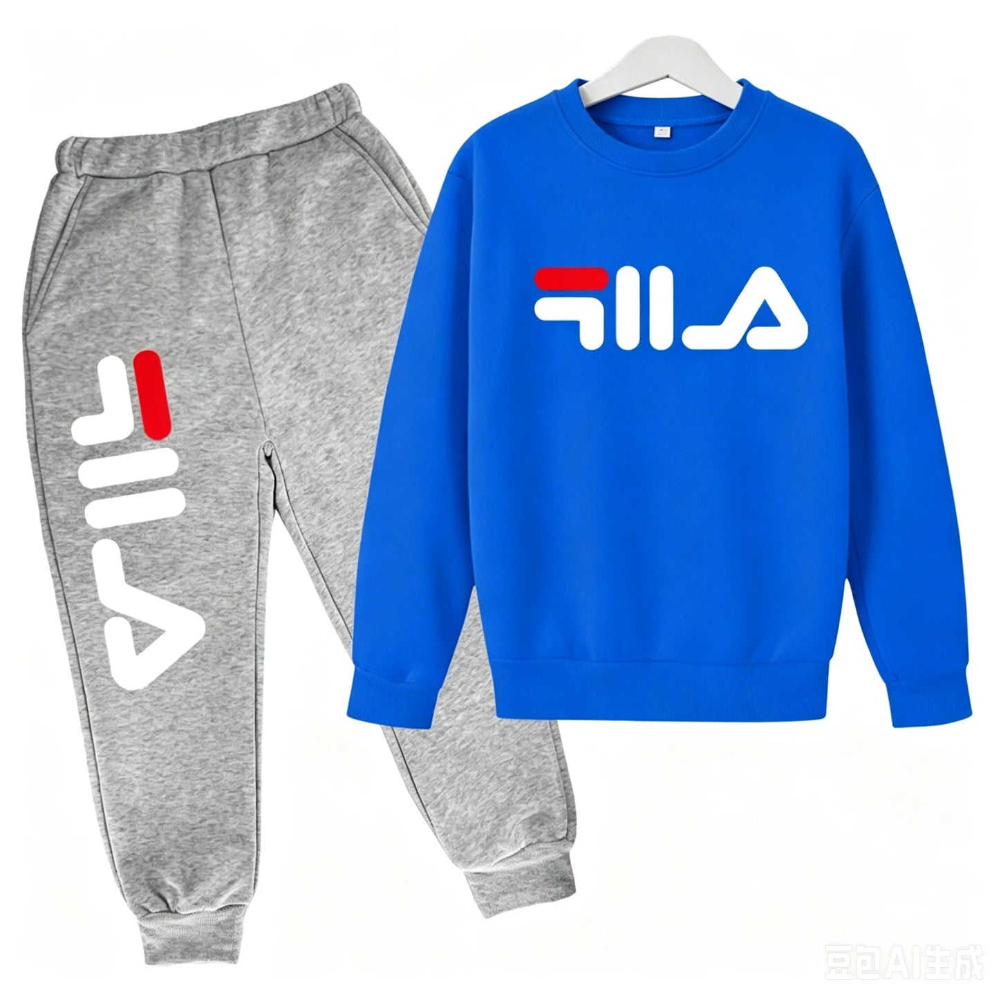 2025 Spring and Autumn Children's Boys and Girls Casual Sports Top + Pants 2-piece Girl Suit 3-14 Years Old Outdoor Jogging Suit