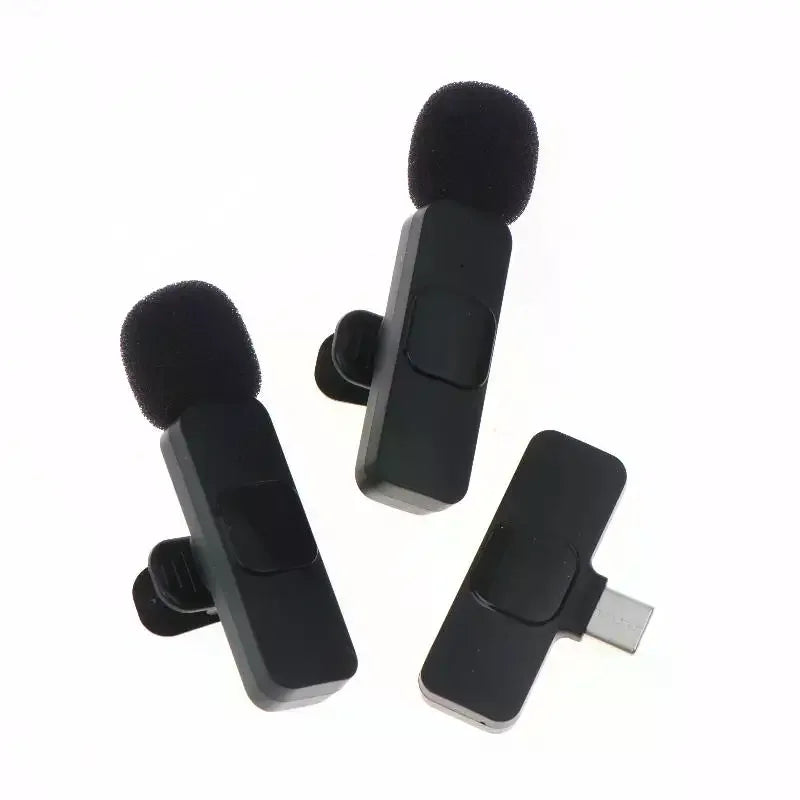 K9 Wireless  Microphone Mini Audio Video Recording Mic For Phone Android Laptop Live Gaming Mobile Phone Microphone