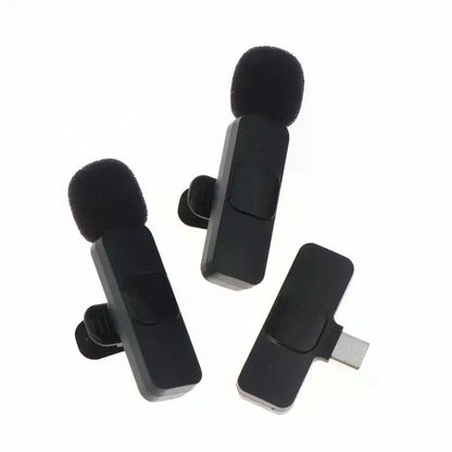 K9 Wireless  Microphone Mini Audio Video Recording Mic For Phone Android Laptop Live Gaming Mobile Phone Microphone