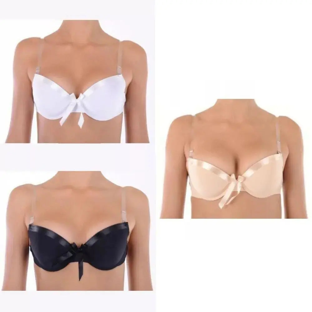 Good Load Bearing Transparent Bra Straps Detachable Anti Slip Underwear Strap Invisible Adjustable Shoulder Strap Evening Dress