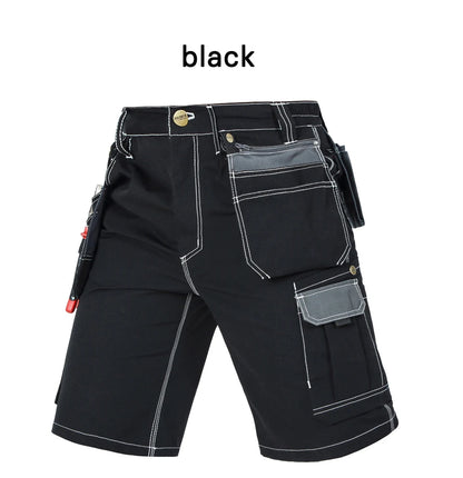 Men's durable multi-pocket work pants cargo work shorts workwear for Men