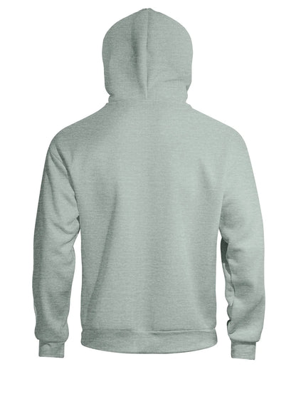 Autumn Men's Double-Layer Hooded Zip-Up Sweatshirt, Loose Casual Fit with Front Pockets, Ideal for Outdoor and Streetwear Style
