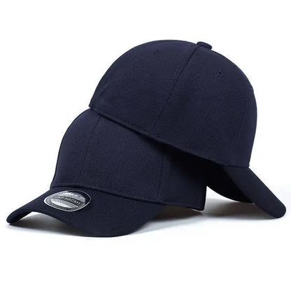 Adult Back Closed Baseball Cap for Small Head Lady Man Blank Hiphop Snapback Hat Fitted Flat Caps 58cm to 60cm