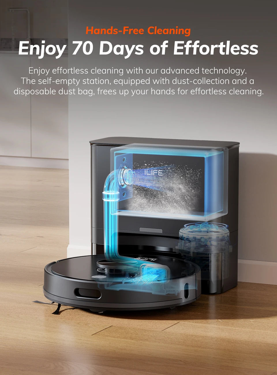 ILIFE T20s Ultra Robotdammsugare och Mopp
