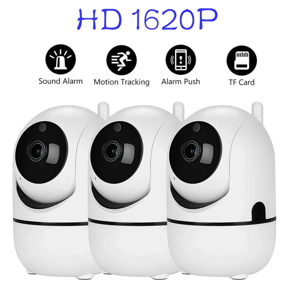 1620P IP Wifi Camera YCC365 Plus Smart Home Auto Tracking  Full Night Vision Network Wireless CCTV Video Baby Security Camera