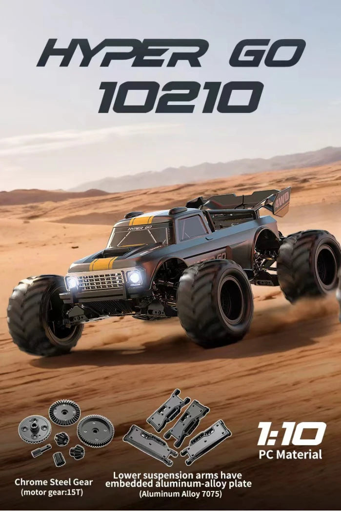 Hyper Go Mjx 10210 Brushless 4Wd High Speed Professional Running Rc Car Remote Control Cars New Arrival