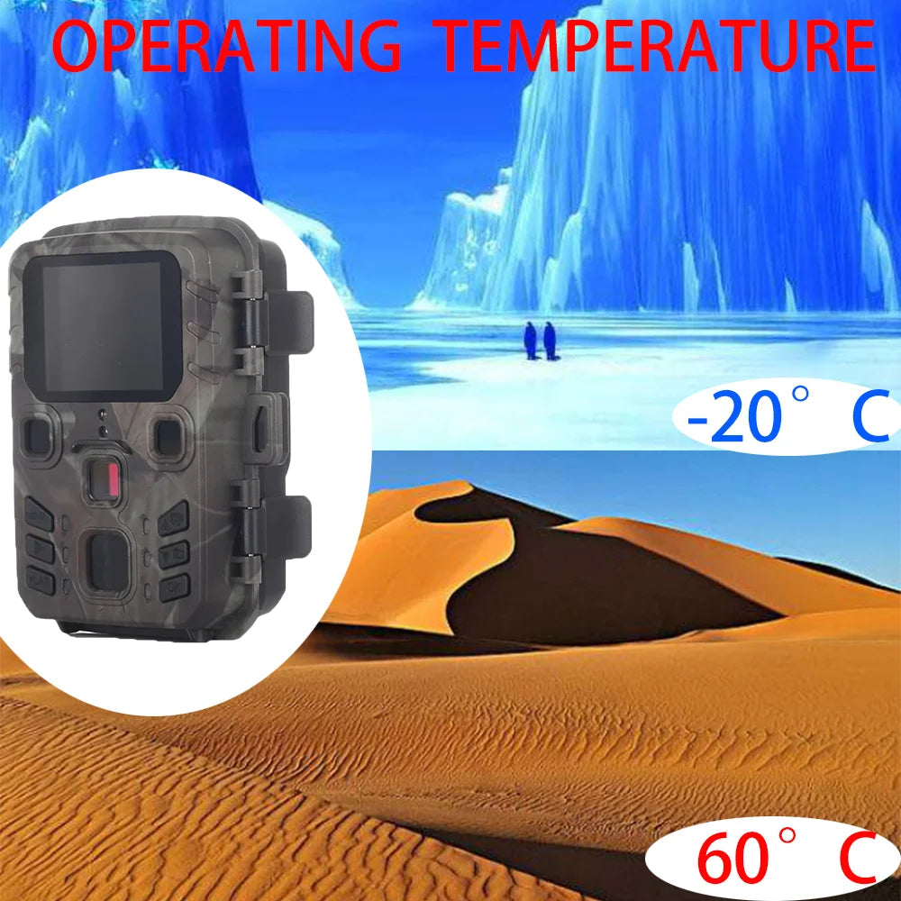 20MP 1080P Night Vision Waterproof Wireless Hunting Camera Trail Cameras MiNi301 Photo Trap for Wildlife