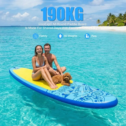 Uppblåsbar SUP-bräda från InnoExpo med halkfri yta – 320–350 cm