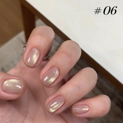 MIANEL Orion Nebula Cat Eye Gel Nail Polish Sparkling Crystal Shimmer Blue Purple Gold 2026 Spring/Summer Unique Special
