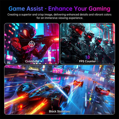 KTC H24F8 Gaming Monitor 23,8" – Fast IPS 180Hz 1ms HDR10 FreeSync 99% sRGB VESA EU-lager