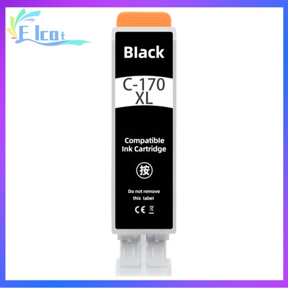 PGI-170 / CLI-171 XL Bleckpatron Kompatibel för Canon PIXMA
