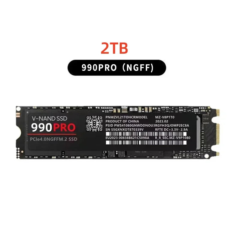 Original 1080PRO M.2 NVMe SSD 1TB 2TB NGFF Internal Solid State Drive High Speed Hard Disk for Gaming Laptop Desktop Notebook