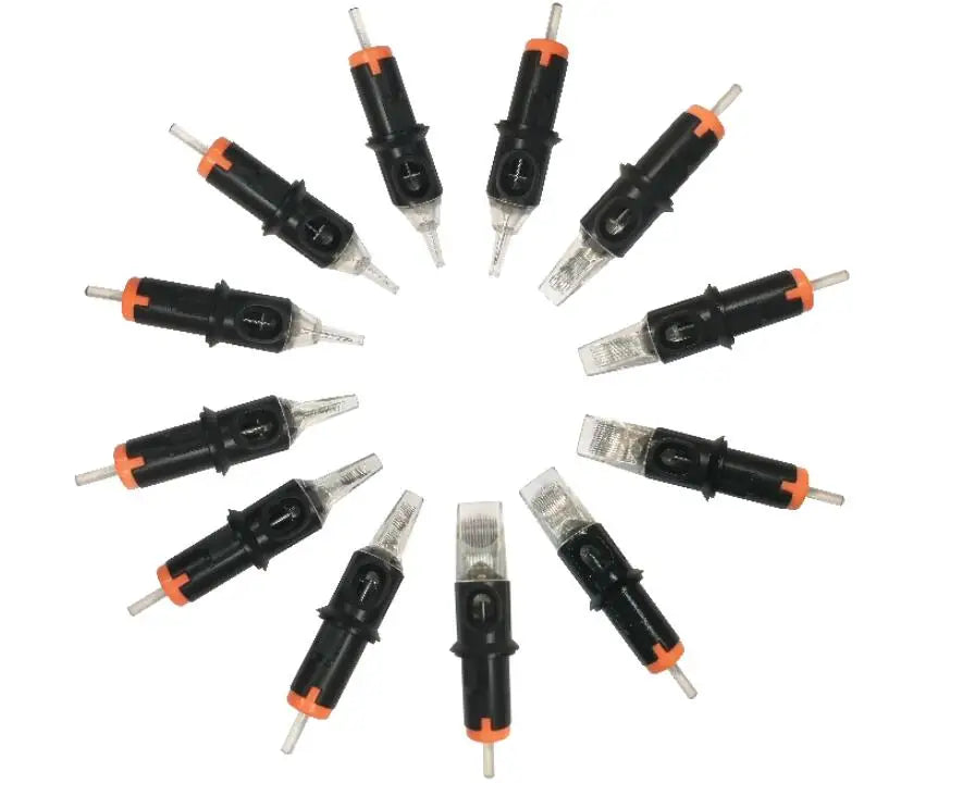 Disposable Tattoo Cartridge Needle Sterilized Semi-Permanent Makeup Tools RL/RM/M1/RS Tattoo Gun Supplies