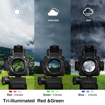 Bestsight 4×32 prismakikarsikte med RGB-riktmedel