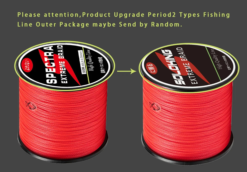 SOLOKING 300M PE Braided Fishing Line Super Strong Japanese Multifilament Sea Fishing Line 10LB-80LB Carp Line Trout Line