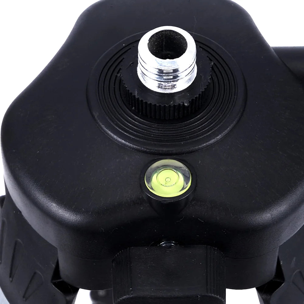 HGLINE 1.2M/1.5M Stretchable Laser Level Tripod Suitable for 5/8 Inch Laser Level Tools Aluminum Tripod with Lifting Rocker