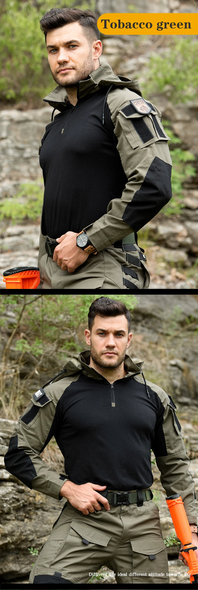 Tactical Suits Milita Uniform Hiking Hunting Pants Men Combat Shirts Training Durable Breathable Camo Wear-resistant Cargo Pant