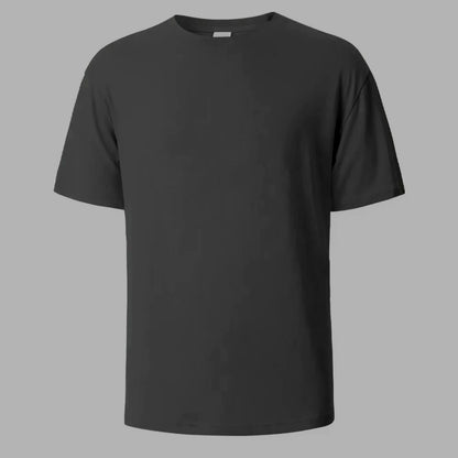500/300g Heavy-duty White Pure Cotton T-shirt Thickened Threaded Round Neck Short Sleeves Three Needle Half Sleeve Tees