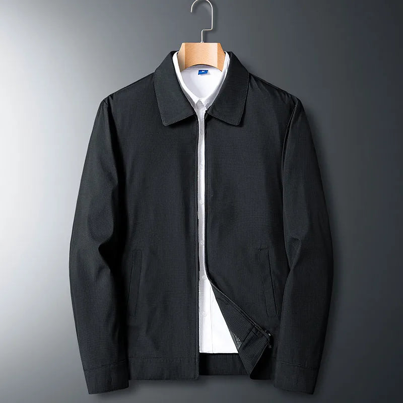 Stånkragejacka Herr – Elegant Business Casual Vår & Höst