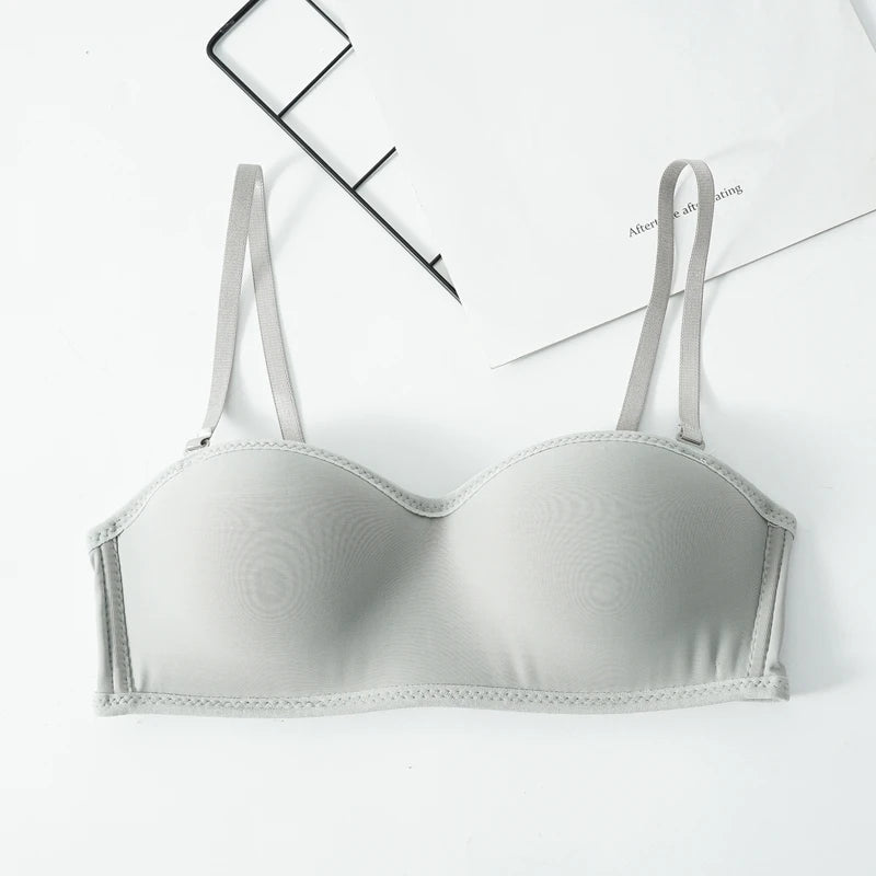 Women Invisible Bra Strapless Bralette 1/2 Cup Women's Underwear Sexy Lingerie Female Seamless Party Wedding Bras