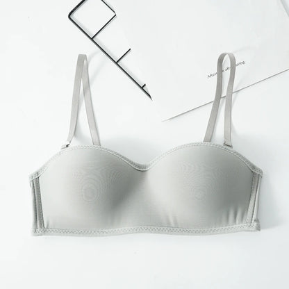 Women Invisible Bra Strapless Bralette 1/2 Cup Women's Underwear Sexy Lingerie Female Seamless Party Wedding Bras