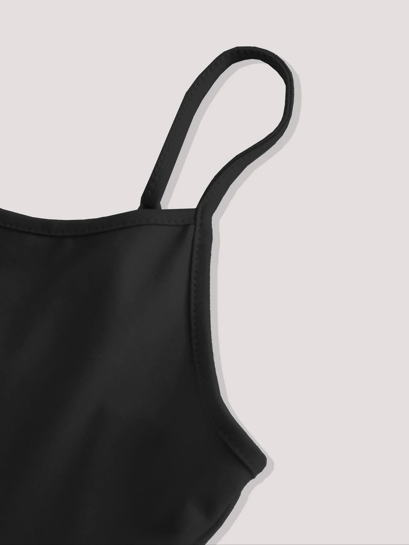 Women Tank Top Strap Slim Top for Summer Fashion Versatile Casual Breathable Micro Elastic Fabric Sleeveless Strap Top