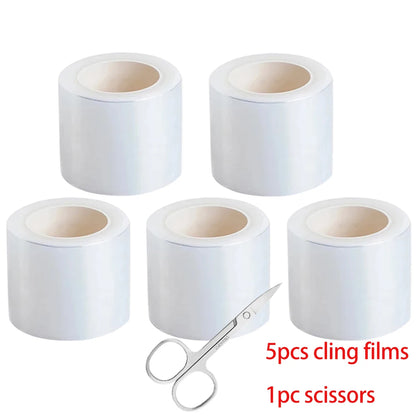 3/5/10 Roll Tattoo Film Wrap Clear Cover Film 4mm*200m For Eyebrow Eyelashes Lip Cleaning Transparent Makeup Tools Accessories