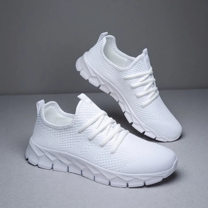 Mesh-sneakers för herr & dam – Lätta, andningsbara, löpning & vardag, storlek 35–48, 5 färger