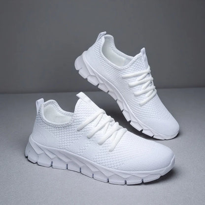 Mesh-sneakers för herr & dam – Lätta, andningsbara, löpning & vardag, storlek 35–48, 5 färger