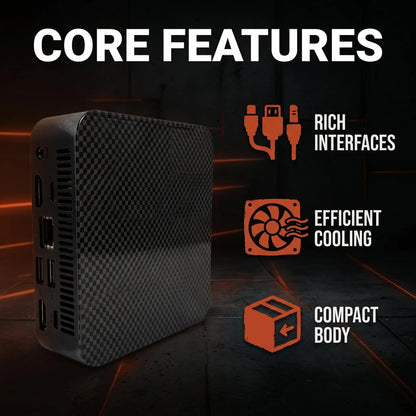 2026 Mini PC  Intel N150 Small Pocket Computer 16GB RAM 1TB SSD WiFi 6 BT5.2 Gaming Desktop PC Portable