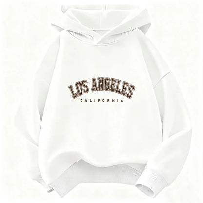 Casual Fashion Los Angeles California Letter Hoodie Kids Children's Sweatshirt Hoody Boys Girls Autumn Winter Hoodies