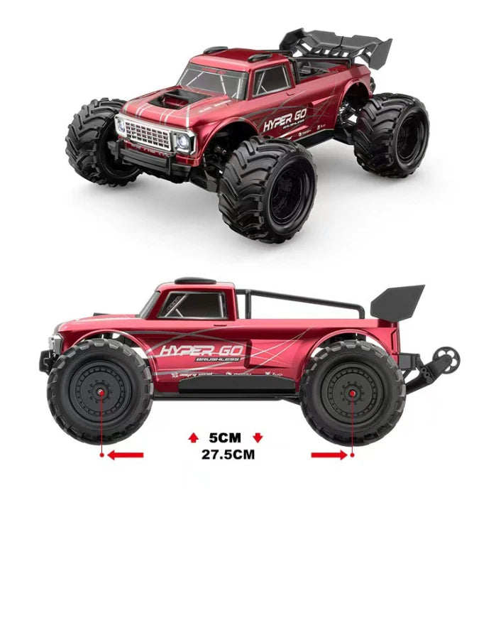Hyper Go Mjx 10210 Brushless 4Wd High Speed Professional Running Rc Car Remote Control Cars New Arrival