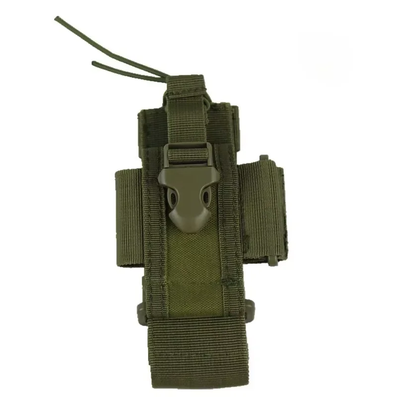 Justerbar radioficka med MOLLE-fäste för walkie-talkie