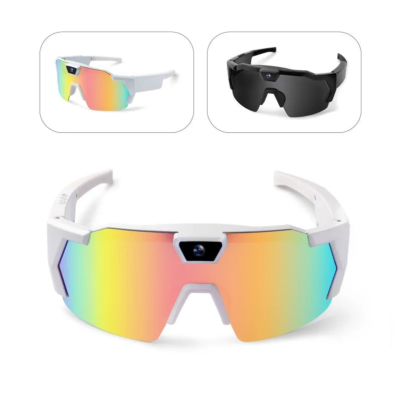 HD Smart Video Glasses Action Camera Sunglasses Wifi Glasses Sports Glasses Outdoor Bicycle Motorcycle Driver Recorder Walk Cam