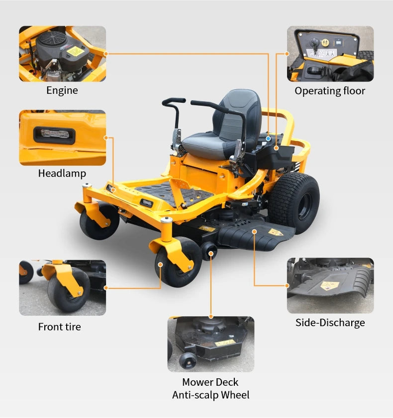 Gräsklippare DG5 Track-Type Bensin 550 mm
